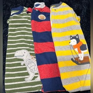 Boys Fleece Footed Pajama Bundle - 4T